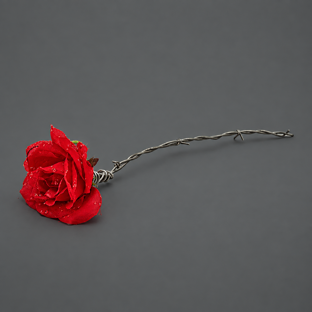 Blood Barbed Wire Rose